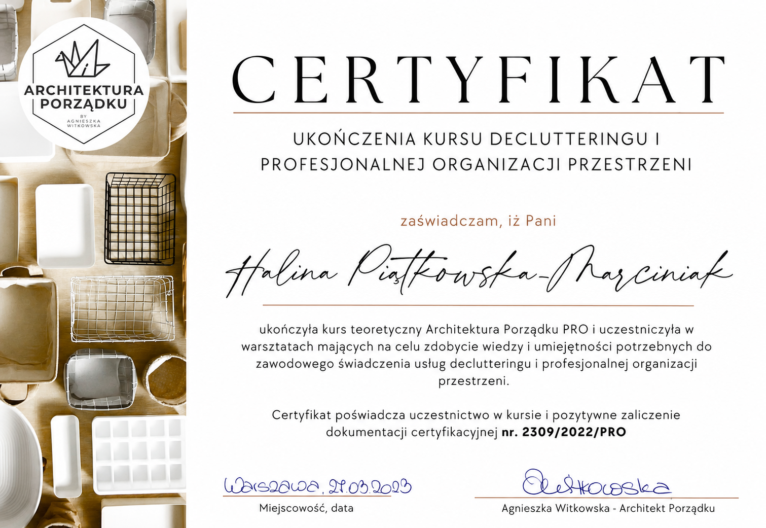 Certyfikat AP